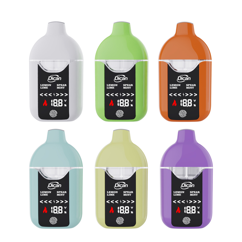 Introduktion af den ultimative dobbelte tank Postless THC engangsvape -enhed af Dican Vape
