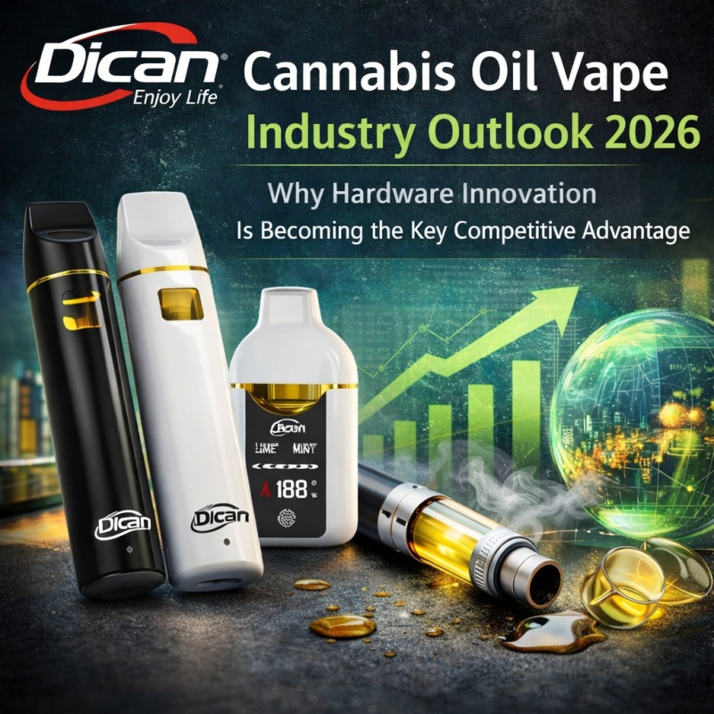 Cannabis Oil Vape Industry Outlook 2026: Hvorfor hardwareinnovation bliver den vigtigste konkurrencefordel