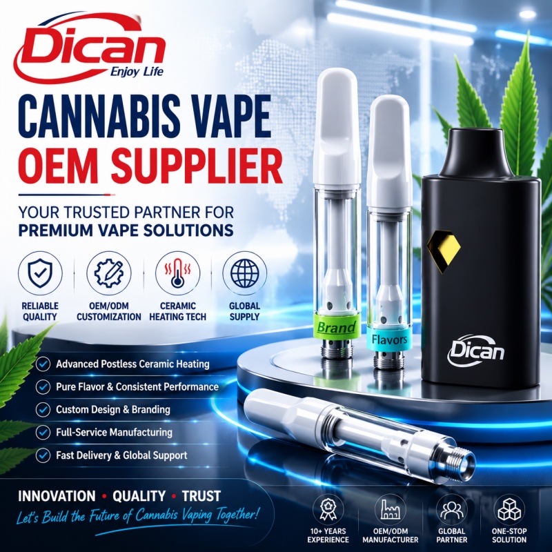 Leder du efter en pålidelig Cannabis Oil Vape OEM-leverandør?