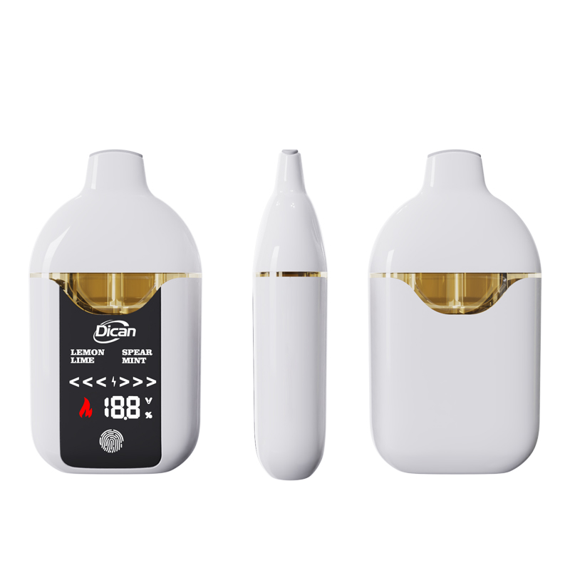 Dobbelt smag postless cannabis olie vape -enhed